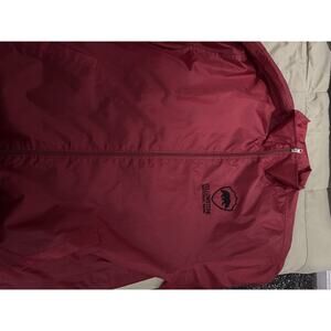 Red/Black Yellowstone Rain Jacket Windbreaker Size XL